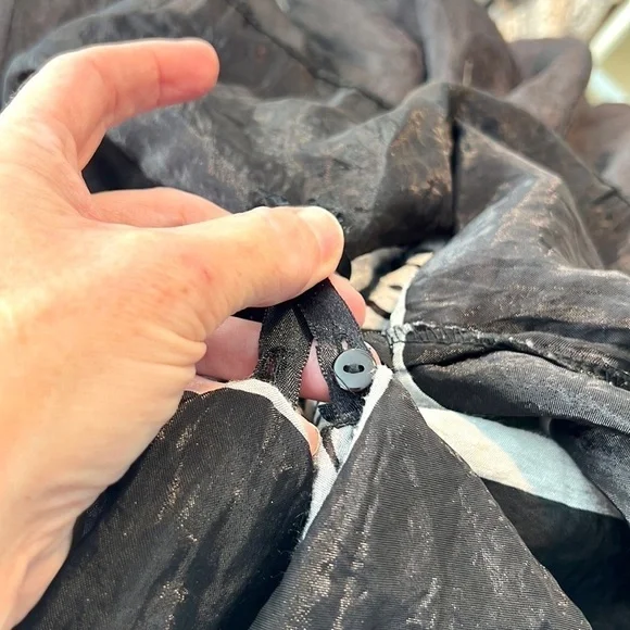 ANTHRO’s Lapis, Funky, FUN& Boho-BUSTLE Dress/Skirt gray/black,BUSTLE IT🔥 - Picture 9 of 12